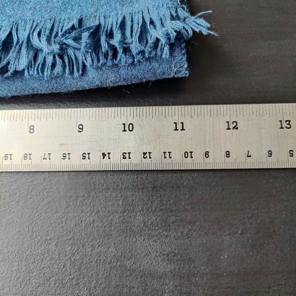 Vintage | 100% wool | blue 🔵 Men's scarf 🧣 - Picture 6 of 7